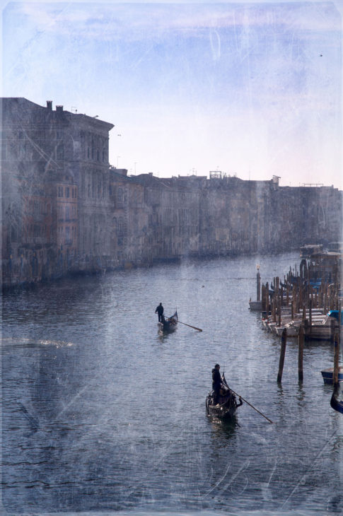 Gondoleros Venecia